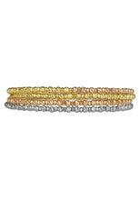 Load image into Gallery viewer, Tricolor Spiral Bangle
