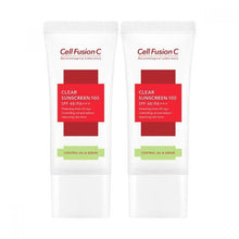 Load image into Gallery viewer, [Cell Fusion C] Tre.AC Clear Sunscreen 100 SPF48/PA+++ 2pcs

